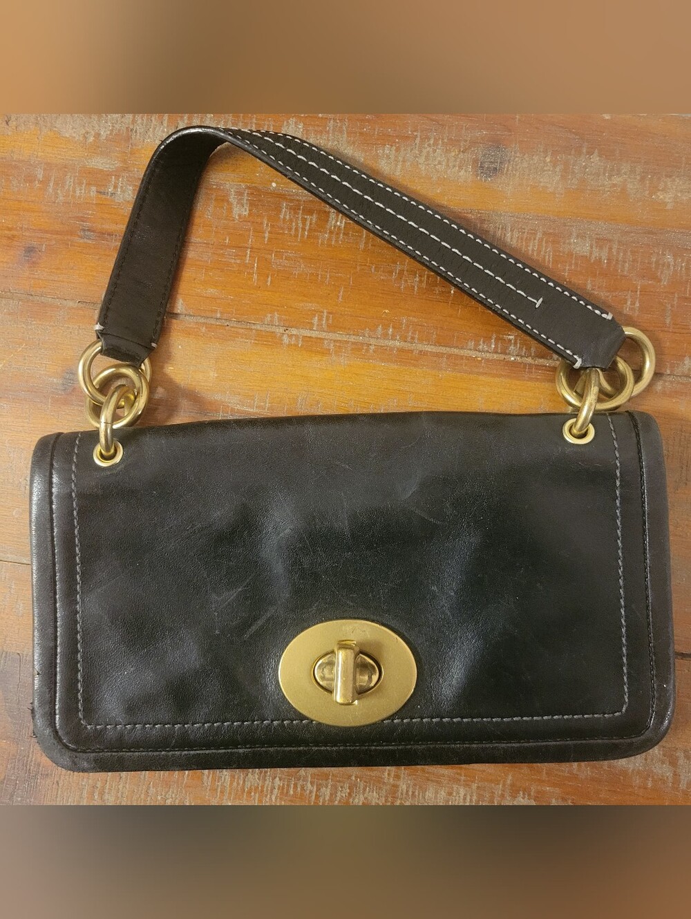 Coach Legacy 65th  Anniversary  Leather Shoulder Bag